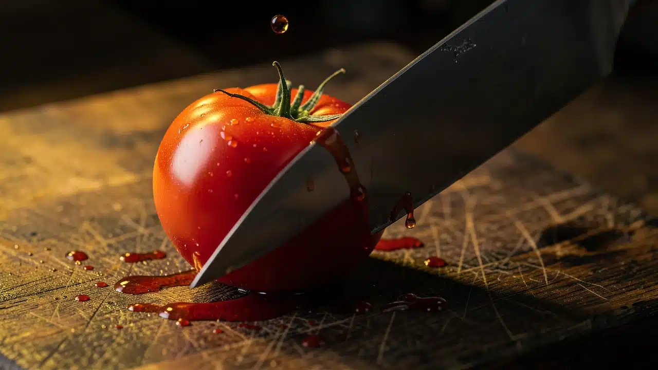 Why Your Knife Slides Off Tomatoes: 2 Fixes That Actually Work
