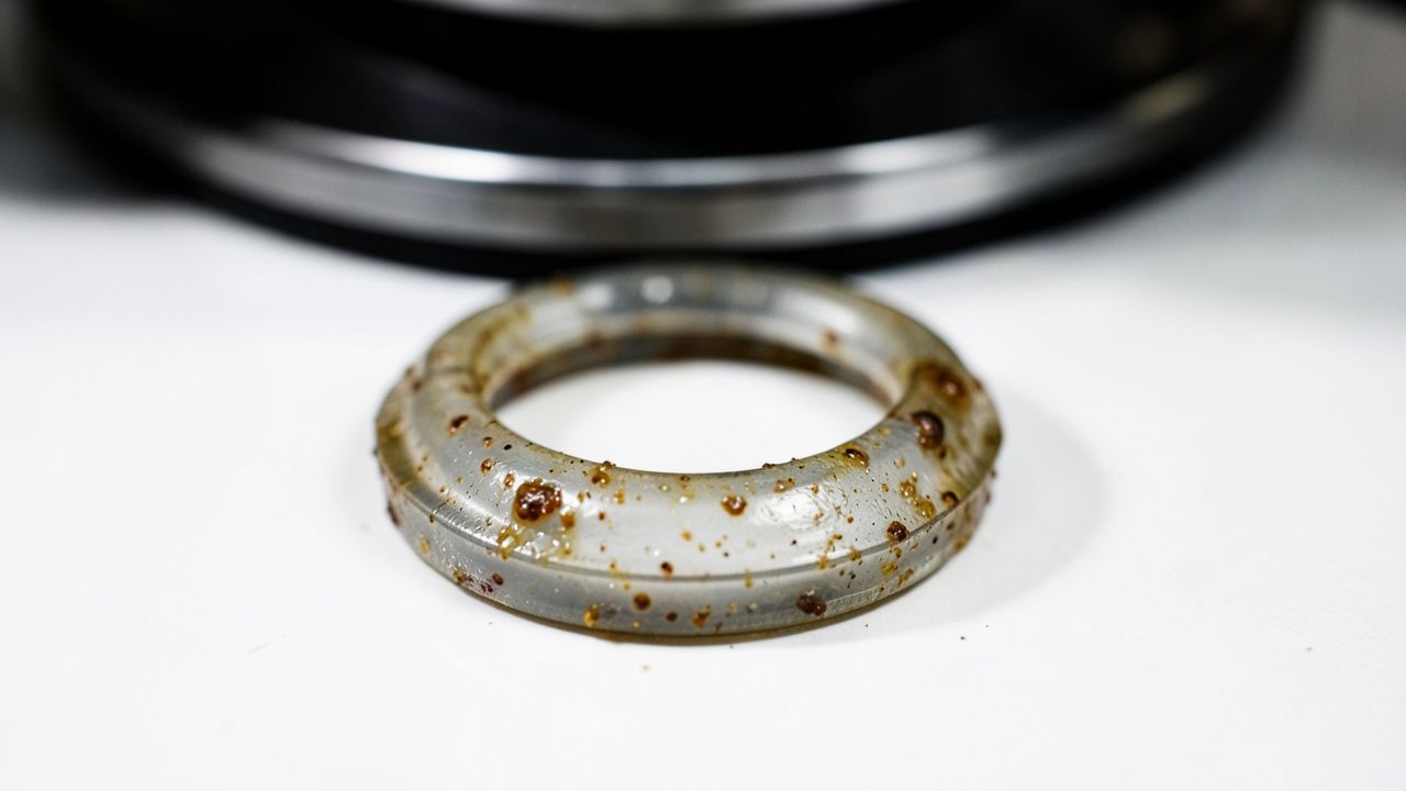 1 - Dirty or Greasy Sealing Ring