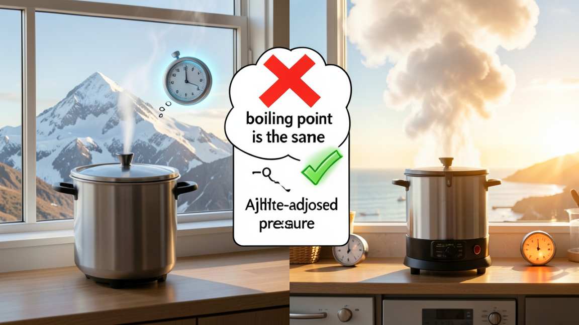 Common Myths About High Altitude Pressure Cooking