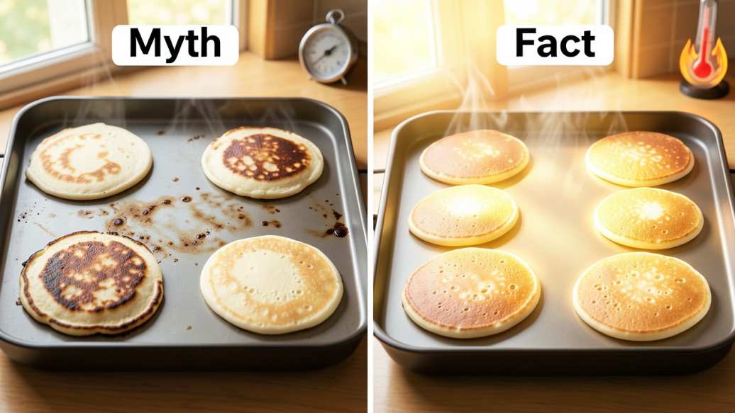 Common Myths vs Facts About Griddle Heat