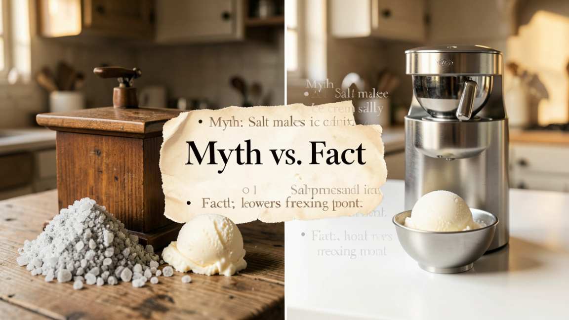 Common Myths vs Facts About Rock Salt in Ice Cream