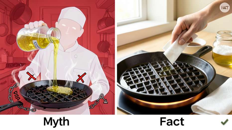 Common Myths vs Facts About Seasoning Cast Iron