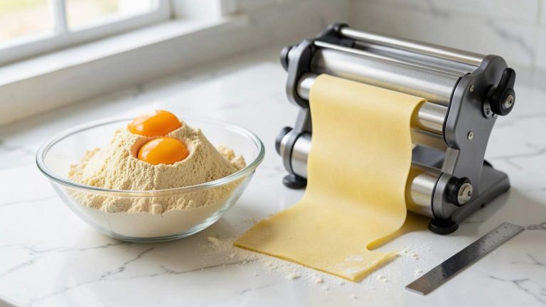 Finding the Right Flour-to-Egg Ratio for Machine-Made Pasta
