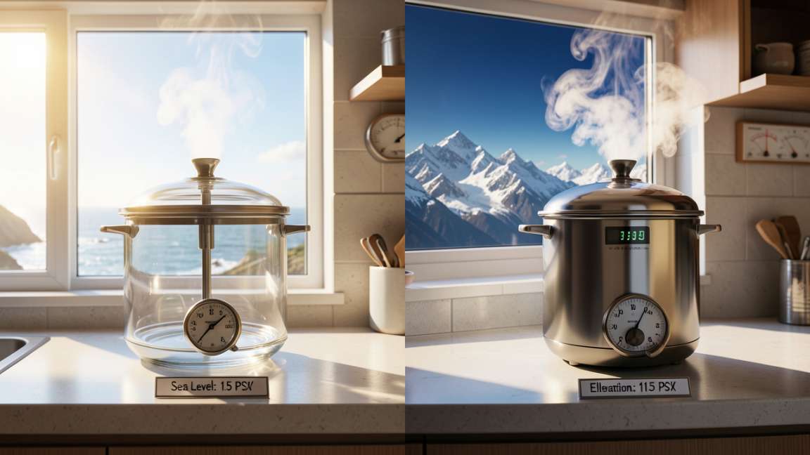 How Altitude Changes Pressure Cooking Times in Your Kitchen