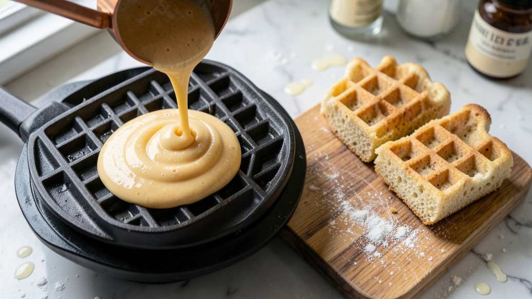 How Batter Consistency Changes Waffle Density and Overall Rise