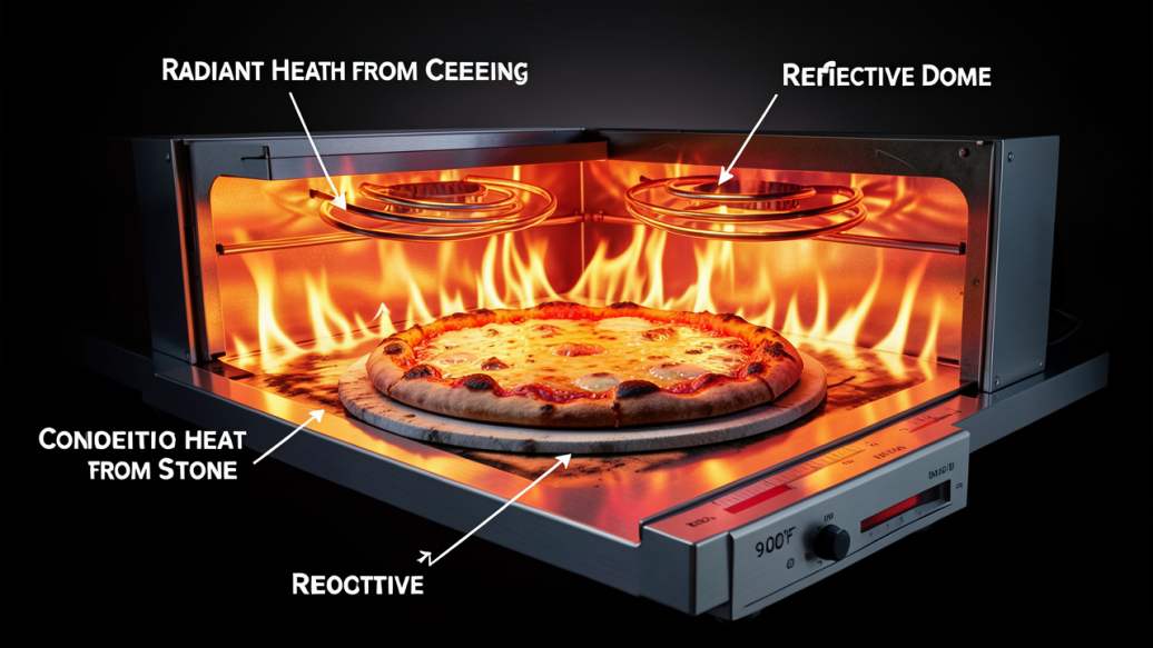 How Countertop Pizza Ovens Reach Such Extremely High Heat