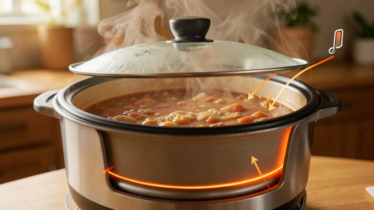 How Does a Slow Cooker Heat Food Without Burning It?