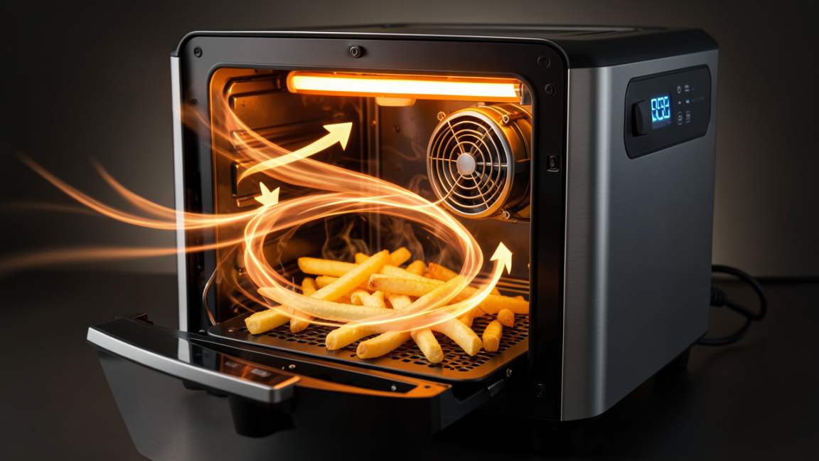 How Does Convection Heating Work in an Air Fryer?
