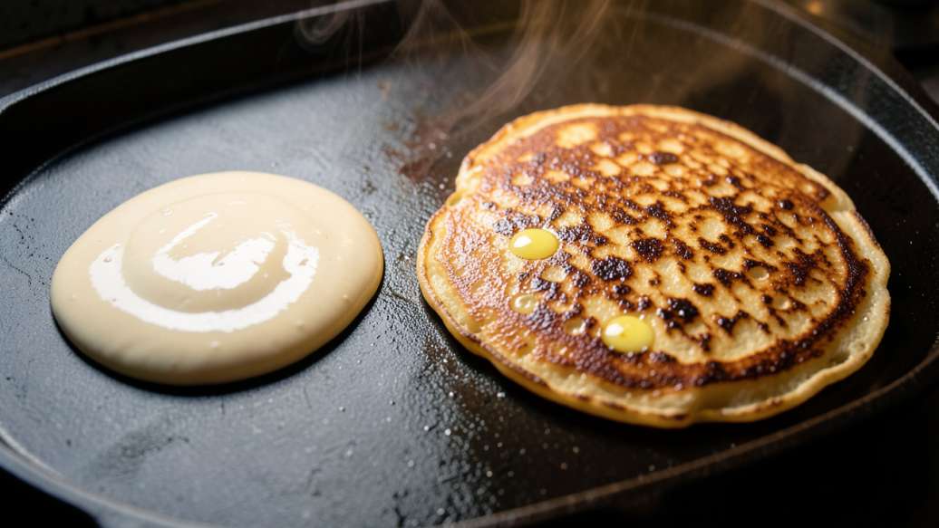 How Does Griddle Temperature Affect Maillard Browning?