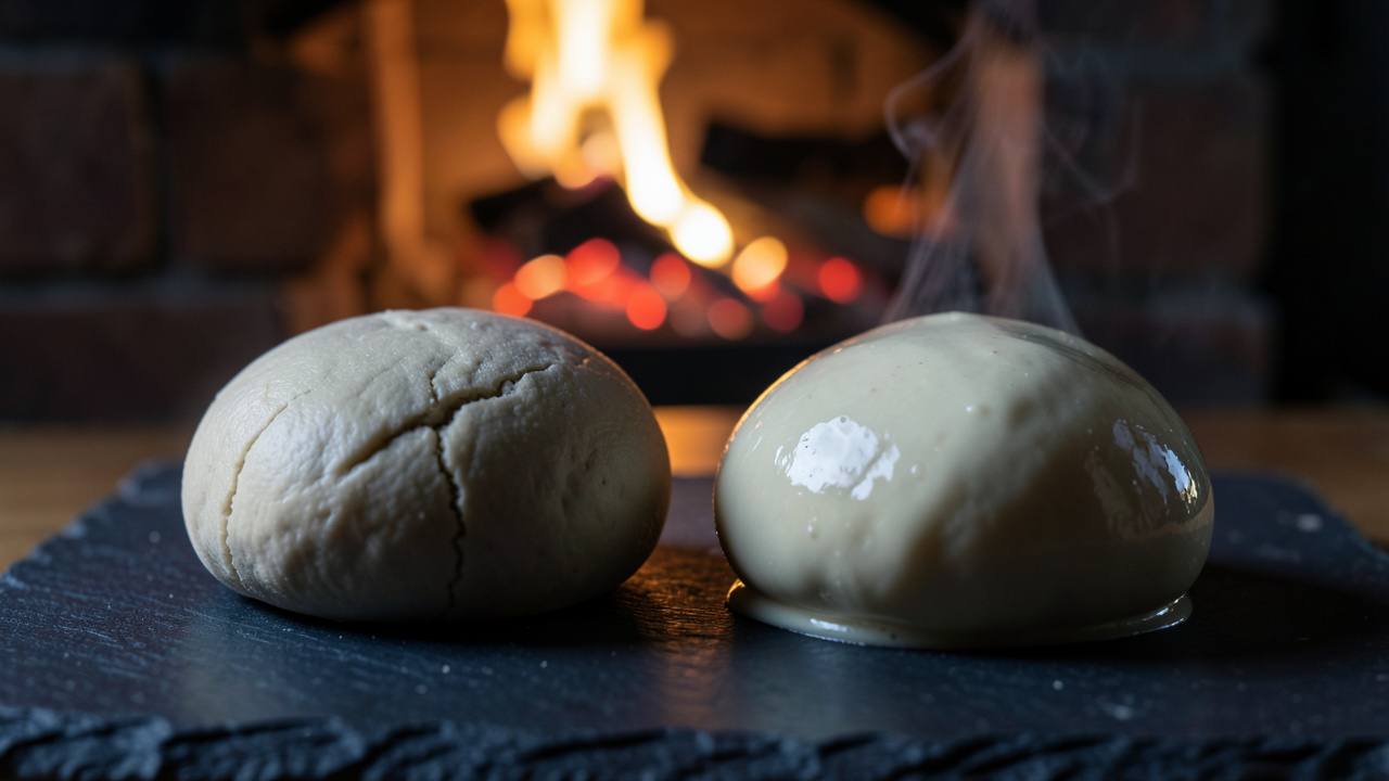 How Does Hydration Affect Dough Behavior in High Heat?