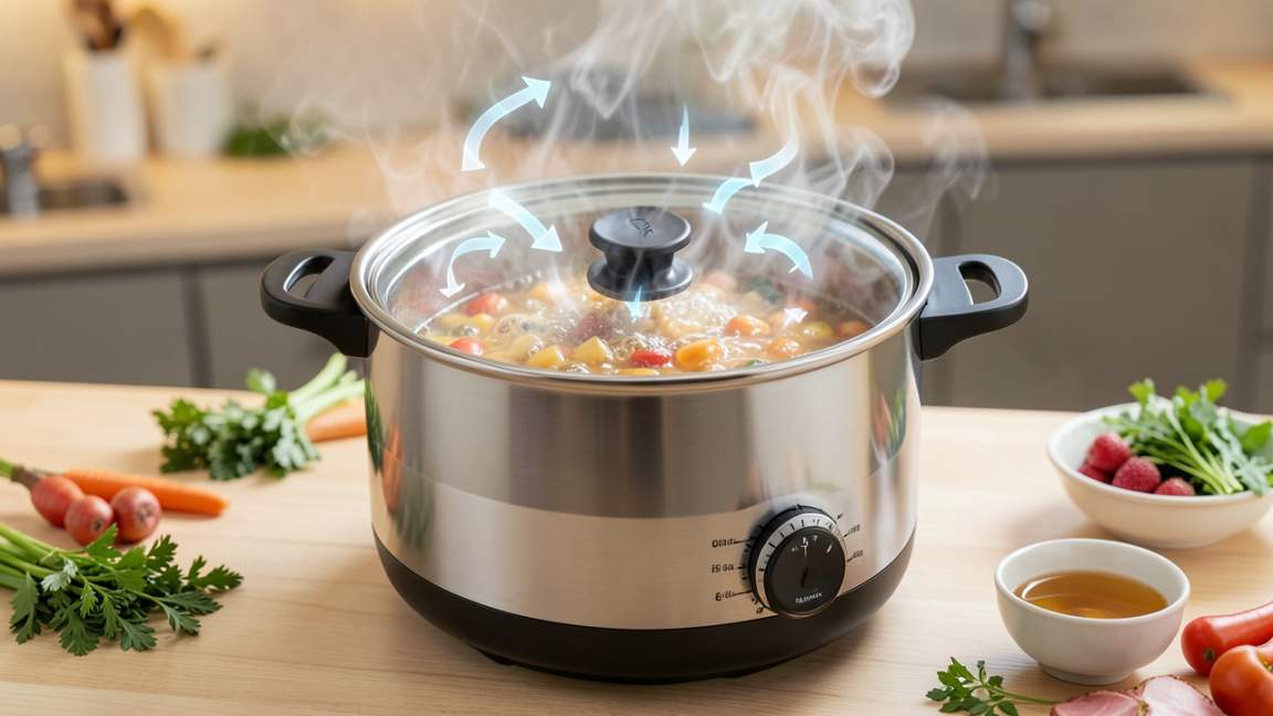 How Electric Pressure Cookers Build and Release Pressure