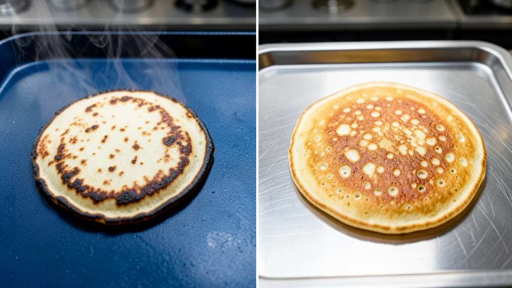 How Griddle Material Affects Temperature Stability