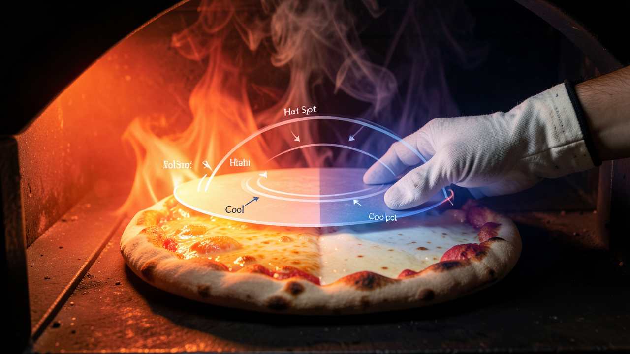 How Rotating the Stone Fixes the Heat Gradient