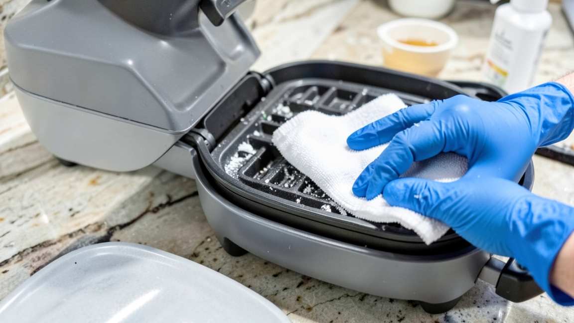 How to Clean Waffle Maker Hinges Step by Step