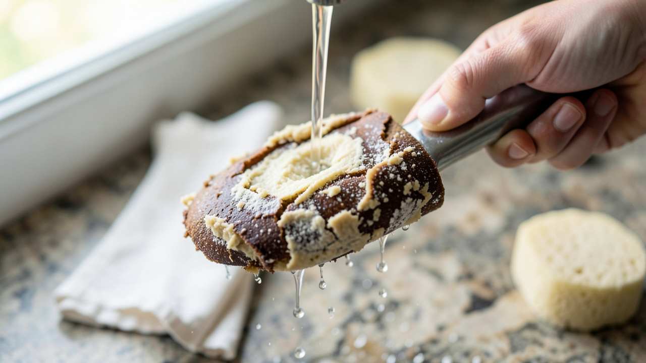 How to Handle Stubborn Dried-On Dough