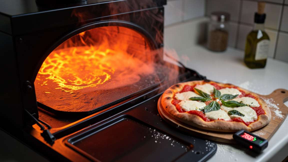 How to Properly Preheat a Countertop Pizza Oven Before Baking