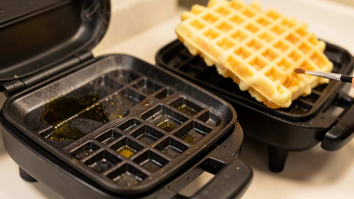 How to Season a Waffle Iron for a Perfect Release