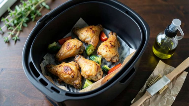 How to Stop Food From Sticking to an Air Fryer's Basket