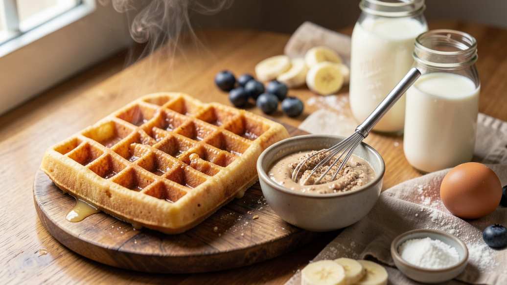 Making Gluten-Free Waffle Batter Hold Together Properly