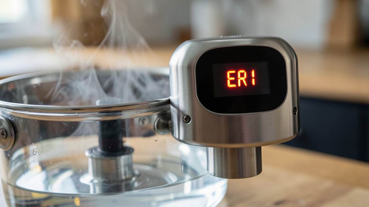 Troubleshooting a Sous Vide Immersion Circulator Error Code