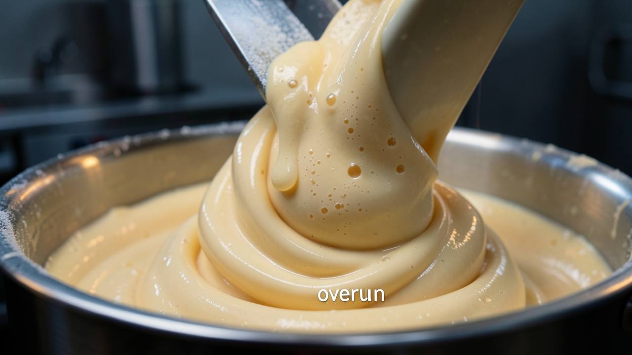 What Is Overrun in Ice Cream Making?