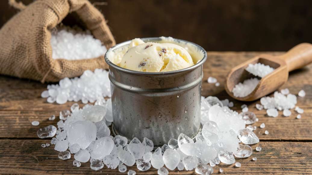 What Is the Role of Rock Salt in Ice Cream Making?