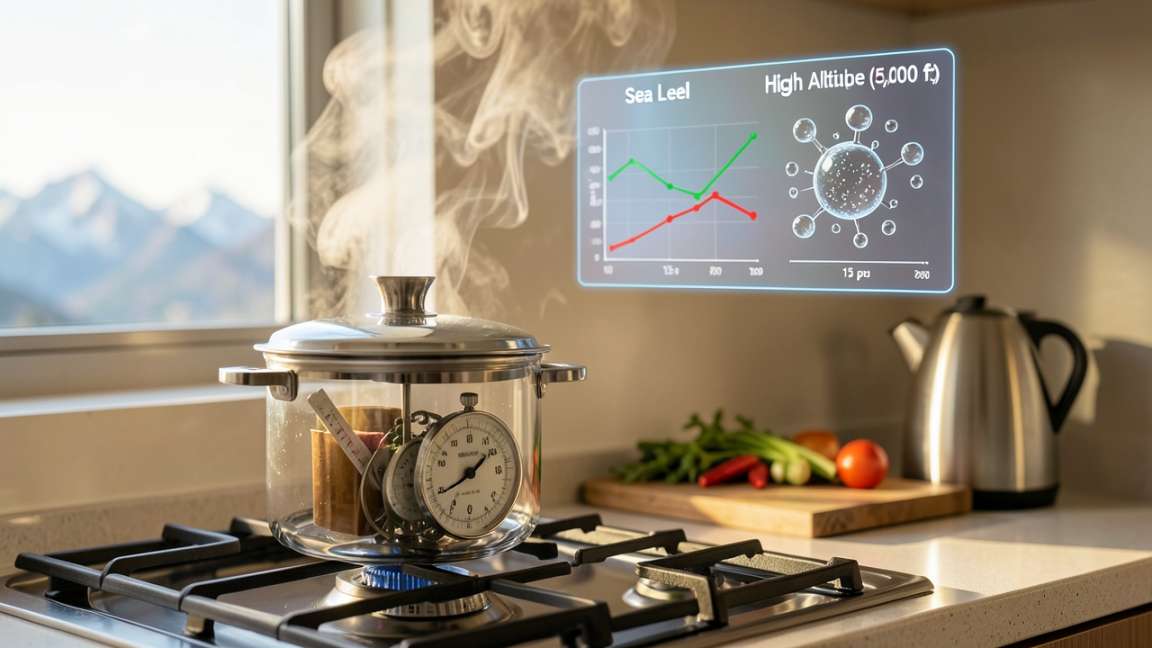 What Is the Science Behind Pressure Cooking at Altitude?