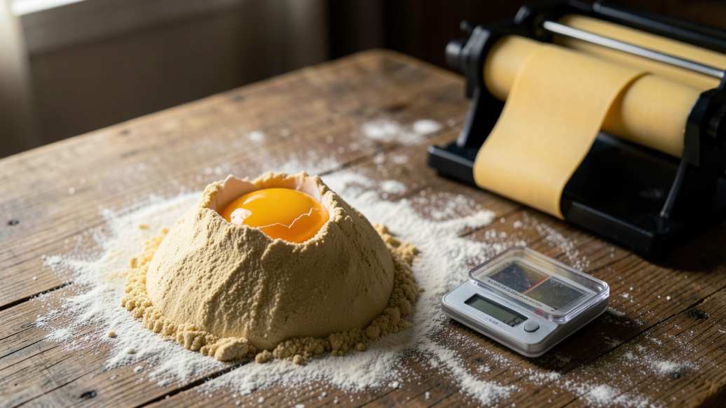 What Is the Standard Flour-to-Egg Ratio for Pasta?