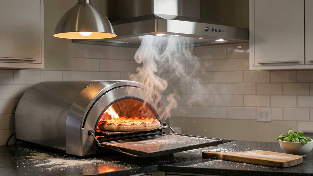Why Indoor Pizza Ovens Need Proper Kitchen Ventilation Setup