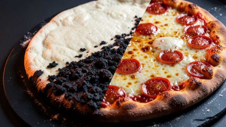 Why Pizza Crust Burns on the Bottom While the Top Stays Pale