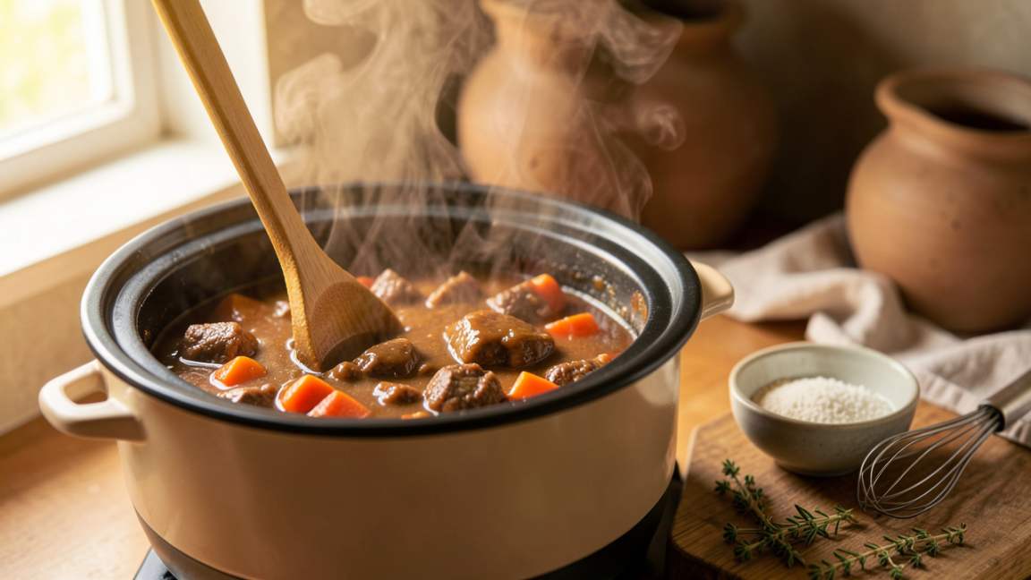 Why Some Recipes Need Thickening Before Slow Cooking Ends
